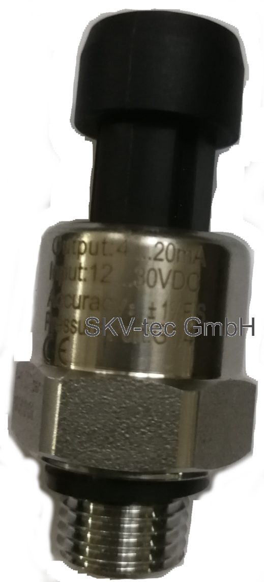 Drucksensor PT2 - Seitenansicht aufrecht