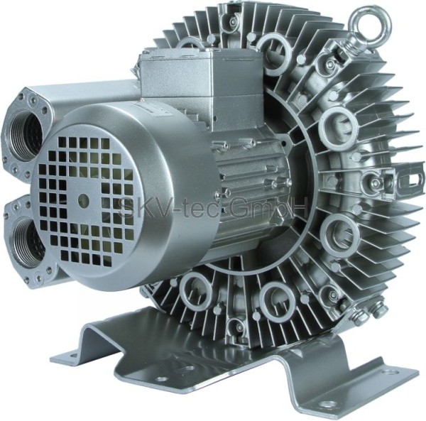 ring blower with 66 m³/h | 0,70 kW (3~ IE1), +250 mbar, -250 mbar | SKV ...