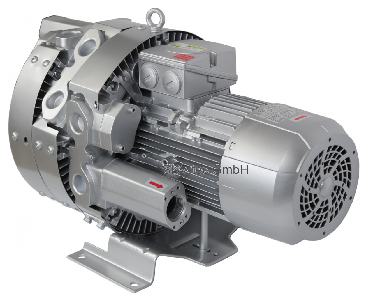 triple stage ring blower with 87 m³/h | 2,5 kW (3~ IE3), +680 mbar ...