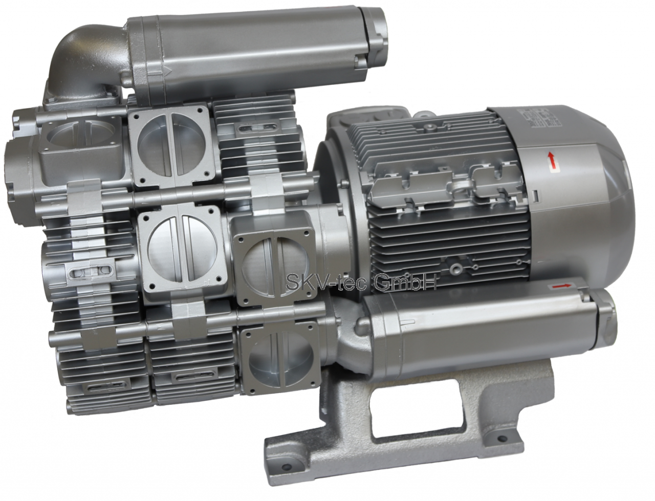 triple stage ring blower with 315 m³/h | 6,3 kW (3~ IE3), +480 mbar ...