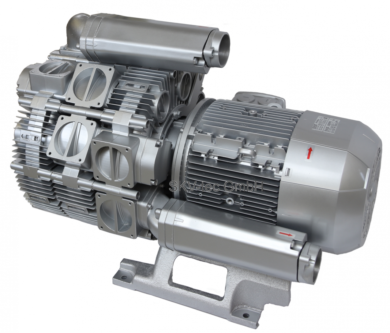 triple stage ring blower with 315 m³/h | 12,6 kW (3~ IE3), +1020 mbar ...